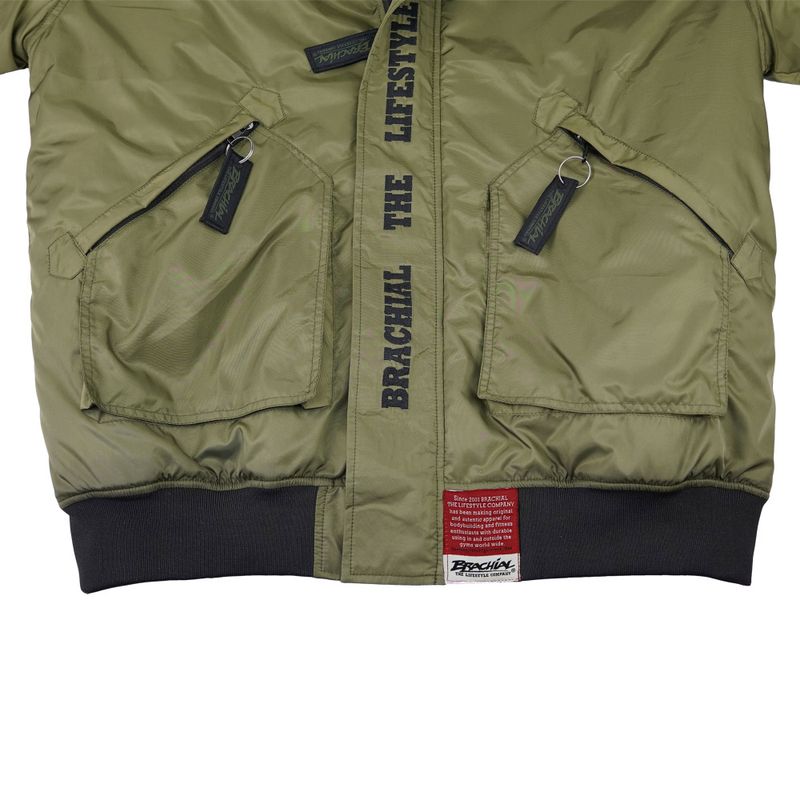 Brachial Flight Jacket City Military Green