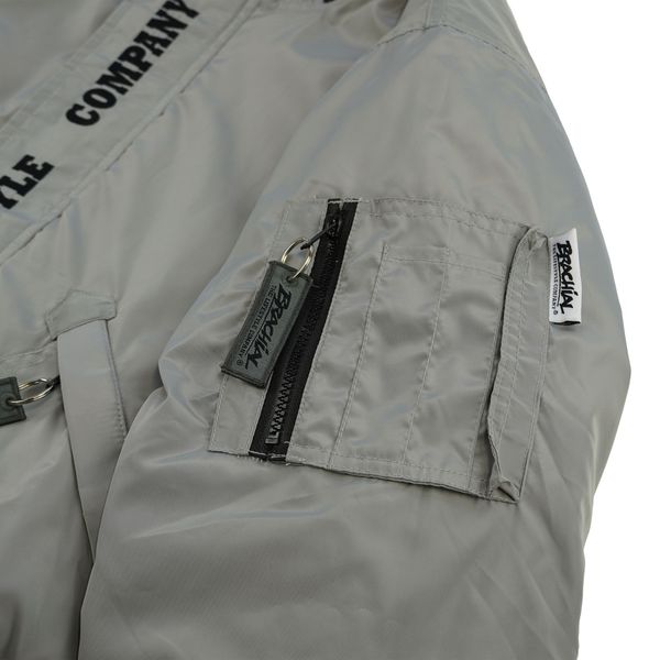 Brachial Flight Jacket City Grey