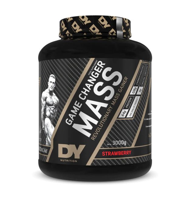 Hovedbilde DY Nutrition Game Changer Mass 3kg Strawberry
