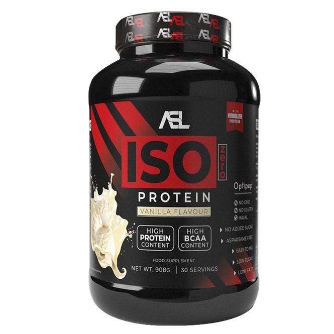 Hovedbilde ASL Iso Zero 908g Vanilla