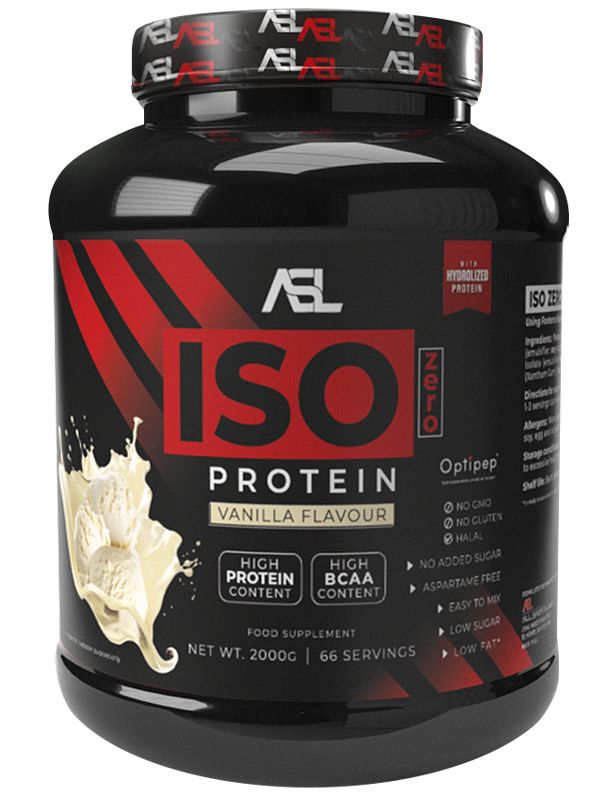 ASL Whey ISO Zero 2kg Vanilla