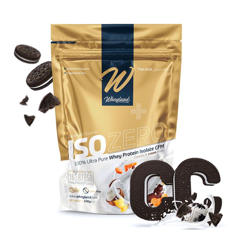 Wheyland - Iso Zero Cookies & Cream 500g