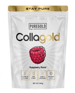 Hovedbilde Pure Gold Collagold Raspberry 300g